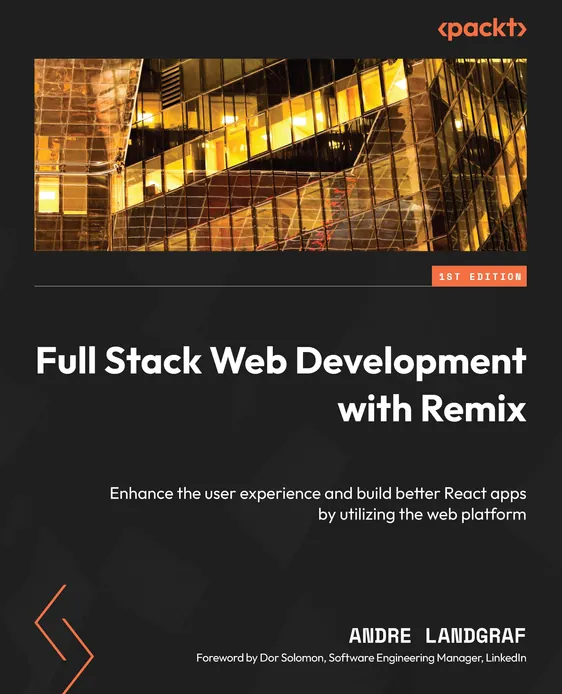 Full Stack Web Development with Remix book cover